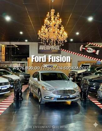 FORD FUSION 2.0 SEL 16V GASOLINA 4P AUTOMÁTICO